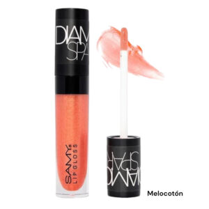 Brillo De Labios Diamond Spark Samy Melocoton Plata T01