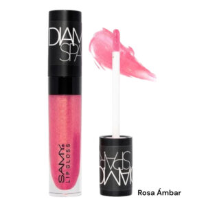Brillo De Labios Diamond Spark Samy Rosa Ambar T04