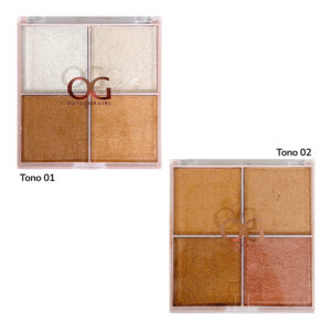 Paleta Iluminadores Daily Og Cosmetics