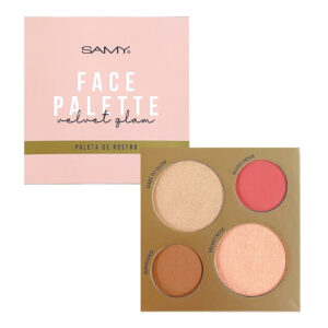 Paleta De Rostro Velvet Glam Samy