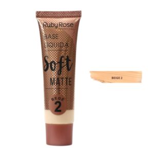 Base Liquida Soft Matte Ruby Rose Bege 2