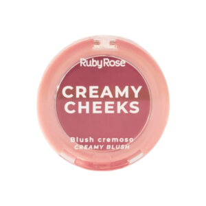 Rubor Compacto Creamy Cheeks Ruby Rose Tono Peachy Vibe