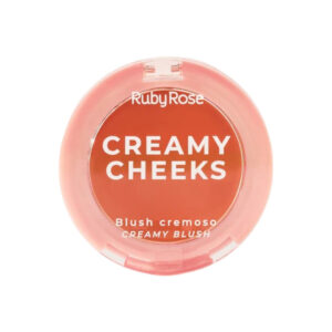 Rubor Compacto Creamy Cheeks Ruby Rose Tono Sand Brown