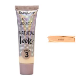 Base Liquida Natural Look Ruby Rose Nude 3