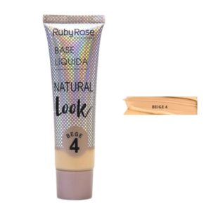 Base Liquida Natural Look Ruby Rose Bege 4