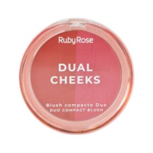 Rubor Compacto Dual Cheeks Ruby Rose T Peachy Fuchsia