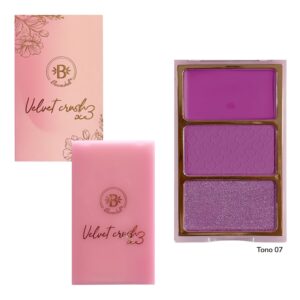 Rubor Velvet Crush X 3 Bloomshell Purple Tono 07