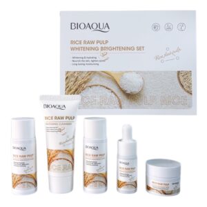 Caja Facial De pulpa Arroz Viajera Bioaqua