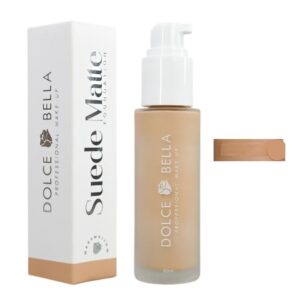 Base De Maquillaje Aterciopelada Matte Dolce Bella Carmel