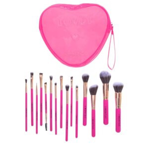 Kit De Brochas Purple Lovly x 15 Montoc