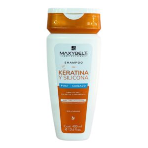 Shampoo Keratina Y Silicona Maxybelt x 400ml