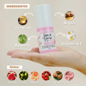 Perfume Para Cabello Mini Mil Deseos Lluvia De Estrellas