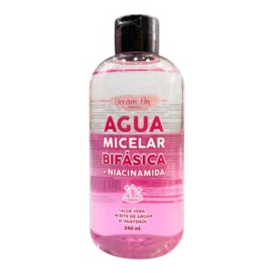 Agua Micelar Bifasica Desmaquillante Niacinamida Dream On Cosmetics