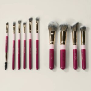 Kit De Brochas Fluffy Montoc x 10  LP677