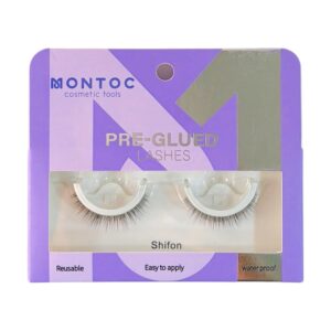 Pestañas Pre-glued Montoc Shifon