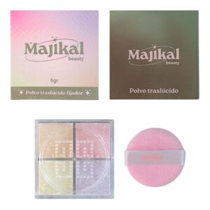 Polvo Suelto Mini Glowy 4 Tonos Majikal