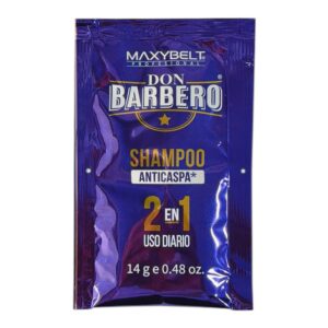 Sobre De Shampoo Anticaspa 2 en 1 Don Barbero Maxybelt