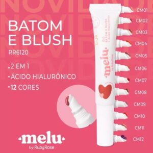 Rubor Liquido Y Labial Melu