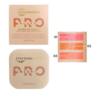 Rubor Cremoso Pro Miis Cosmetics T01 Cotton Cabdy