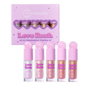 Set De Iluminadores Líquidos x5 Love Rush Miis Cosmetics