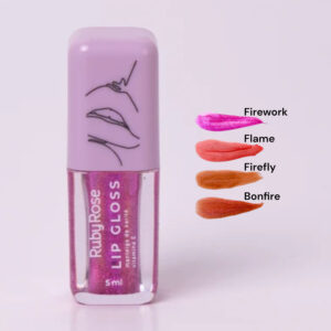 Labial Liquido Brillante Ruby Rose