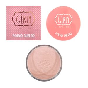 Polvo Suelto Grande Girly Rosado T03