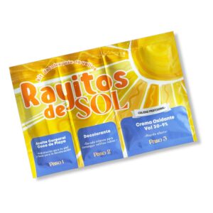 Kit Decolorante De Vellos Rayitos De Sol