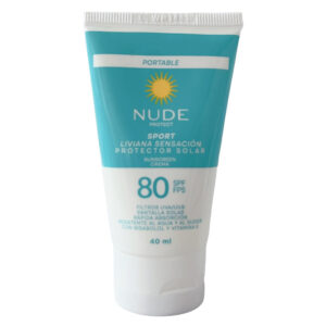 Protector Solar Nude SPF 80 Sport x 40ml Portable