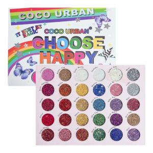 Paleta De Glitter Choose X 30 Tonos Coco Urban