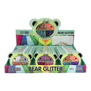Paleta De Glitter Prensado Bear Sfr Color 7782