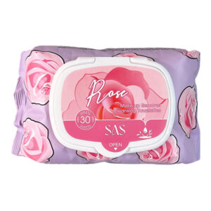 Toalla Desmaquillante X 30 Rosas Sas