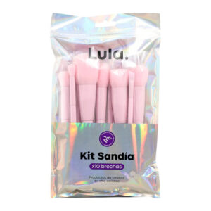 Kit De Brochas x 10 Sandia Lula
