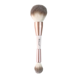 Brocha Doble Polvo E Iluminador Bloomshell