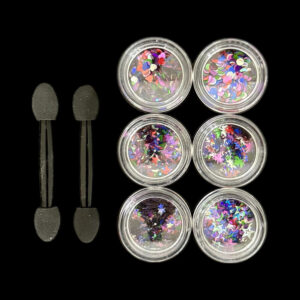 Decoracion x 6 Figuras Para Maquillaje