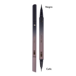 Plumon Duo Negro Y Cafe Miis Cosmetics