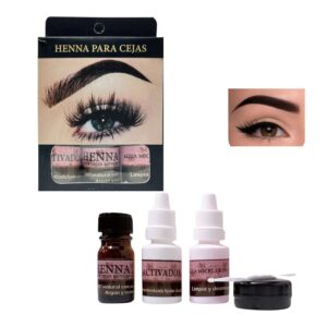 Henna Para Cejas Negro