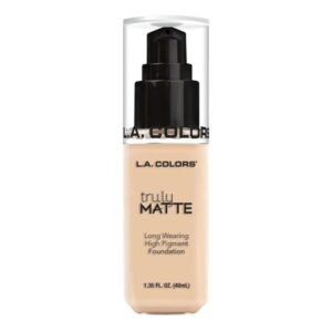 Base Liquida Truly Matte La Colors Porcelain 351