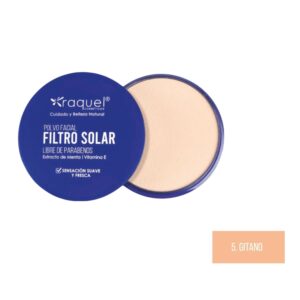 Polvo Facial Filtro Solar Raquel Gitano 5