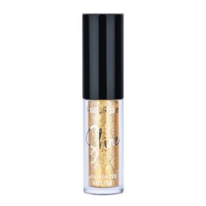 Delineador Glitter Ruby Rose Dorado