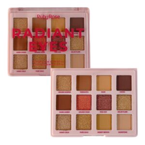 Paleta De Sombras Radiant Eyes Ruby Rose