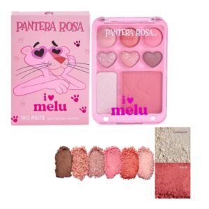Paleta Para Rostro Velvet Pink Pantera Rosa Melu