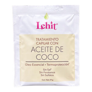 Sobre De Tratamiento Lehit Aceite De Coco x 30gr