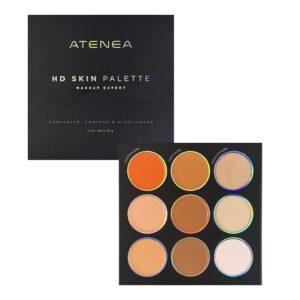 Paleta De Correctores Contornos E Iluminadores Atenea