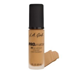 Base Liquida Pro Matte La Girl Light Tan 676