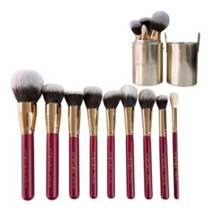 Kit De Brochas Atenea Scarlet x 9pcs