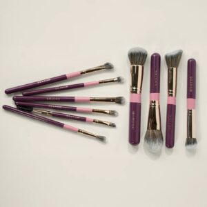 Kit De Brochas Fluffy Montoc x 10  LP677