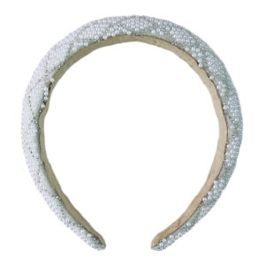 Diadema Perlas Blancas 5091