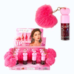 Tinta Para Labios Con Pompon Corazon