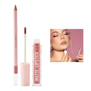 Brillo Labial Y Delineador Anyeluz T01