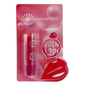 Hidratante De Labios Fresa Boom Lips Miis Cosmetics